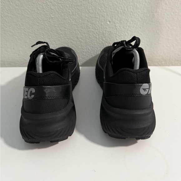 Hi-Tec Men's Black and Silver Athletic Shoes - Picture 5 of 8
